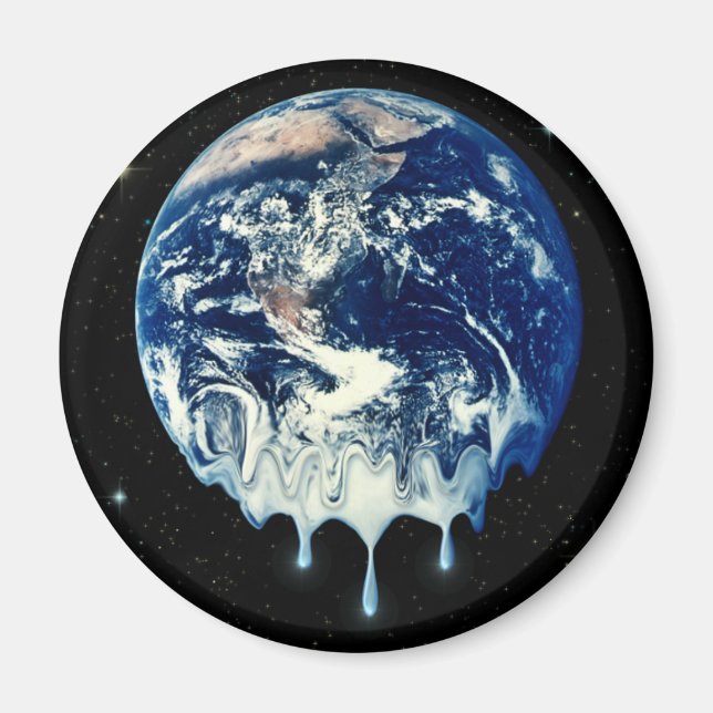 Globale Erwärmung II Magnet (Vorne)