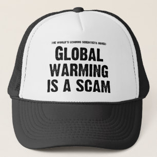 Globale Erwärmung ist ein Scam Truckerkappe