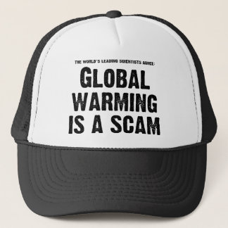 Globale Erwärmung ist ein Scam Truckerkappe