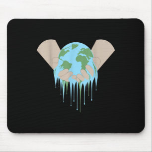 Globale Erwärmung Klimawandel Umweltschutz Mousepad