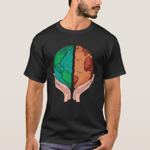 Globale Erwärmung real - Umweltklima Cha T-Shirt