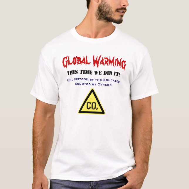 Globale Erwärmung T-Shirt (Vorderseite)