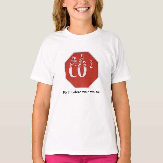 Globale Erwärmung T-Shirt (Vorderseite)