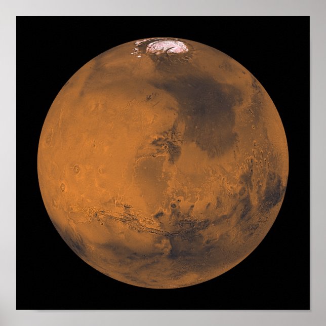 Globale Farbansicht der Mars Poster (Vorne)