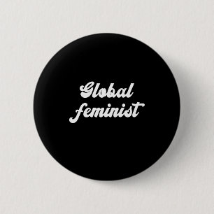 Globale Feministische Gleichheit Empowerment Vinta Button