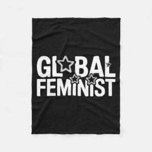 Globale feministische Gleichheits-Empowerment-Prot Fleecedecke