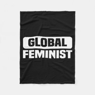 Globale feministische Gleichheitsförderung für Fra Fleecedecke