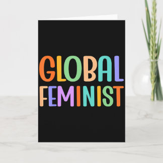 Globale feministische Gleichheitsförderung weltwei Karte