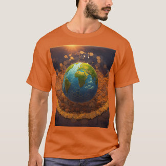 Globale Harmonie: T - Shirt für Frieden und Einhei