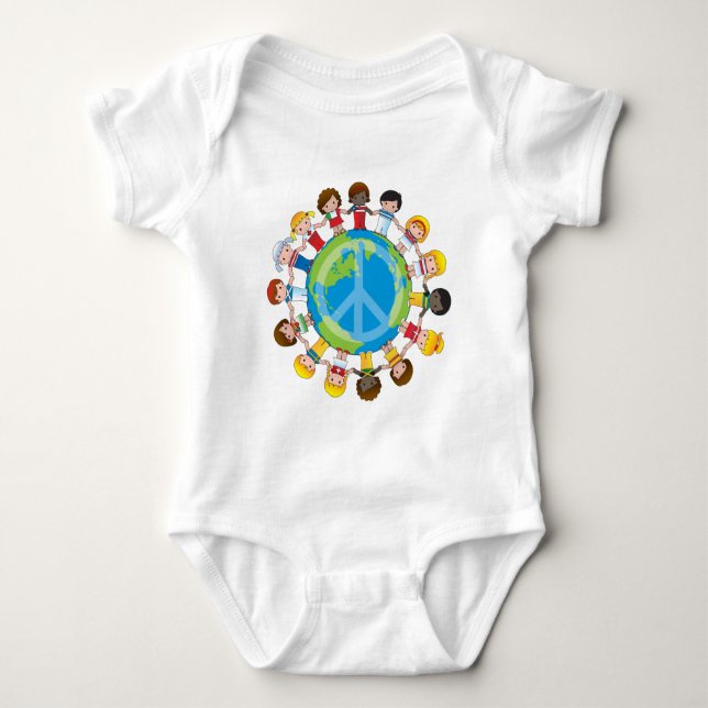 Globale Kinder Baby Strampler (Vorderseite)