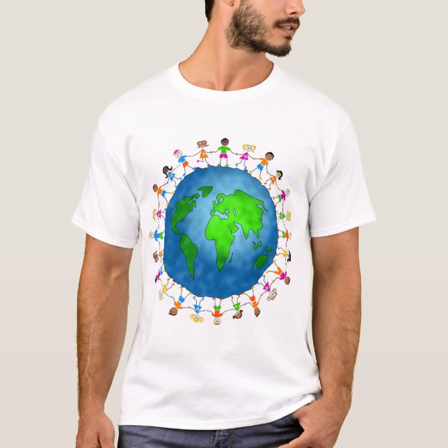 Globale Kinder T-Shirt (Vorderseite)