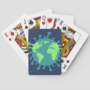 Globale Pandemie (Viruspartikeln) (Virusinfektion) Spielkarten