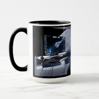 Globale Raum-Organisation (GSO ES-1 Innenraum) Tasse