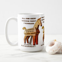 Globale Reset-Kaffee-Tasse