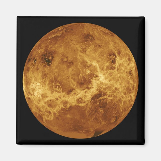 Globale Sicht auf die Oberfläche der Venus Magnet (Vorne)