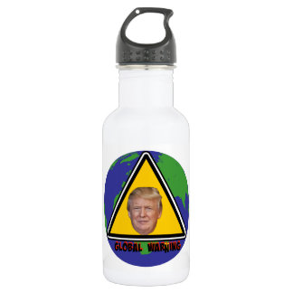 Globale warnende Edelstahl-Wasser-Flasche Trinkflasche