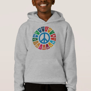 Globale Ziele für die Nachhaltigkeit des Friedens Hoodie