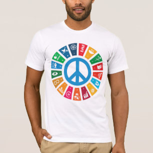 Globale Ziele für die Nachhaltigkeit des Friedens T-Shirt