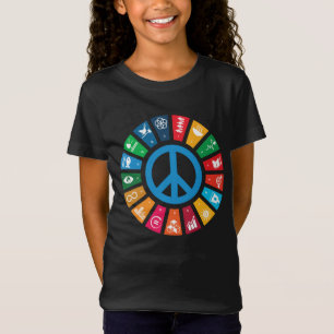 Globale Ziele für die Nachhaltigkeit des Friedens T-Shirt