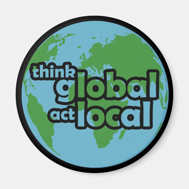 Globaler Akt Magnet (Vorne)