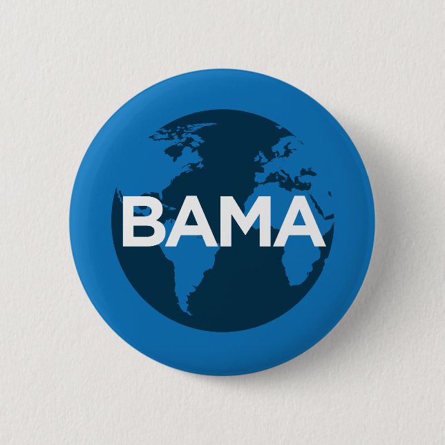 Globaler Bürger-Knopf Obama Button (Vorderseite)