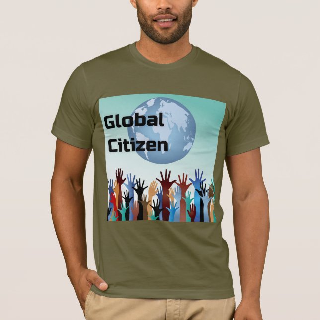 globaler Bürger T-Shirt (Vorderseite)