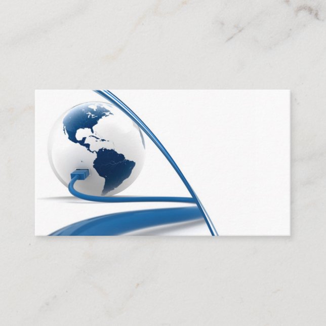 Globales Businesscard Visitenkarte (Vorderseite)