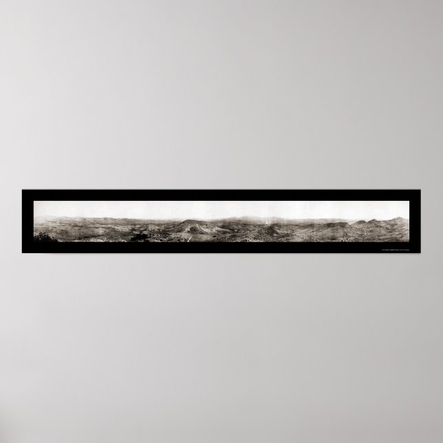 Globe AZ Mining Area Foto 1909 Poster (Vorne)