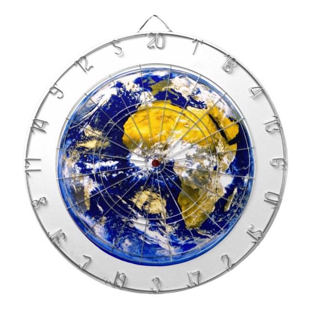 Globe-Dartboard Dartscheibe (vorne)