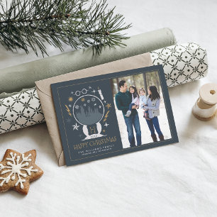 Globe de neige HOGWARTS™   Bonne invitation à Noël