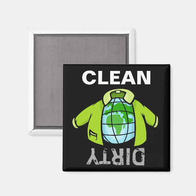 Globe Jacket Magnet (Vorderseite/Rückseite)