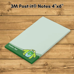 Globe Jacket Post-it Klebezettel