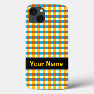 Globe Karo "Name" iPad Mini kaum dort Case-Mate iPhone Hülle
