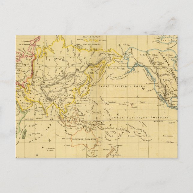 Globe Postkarte (Vorderseite)