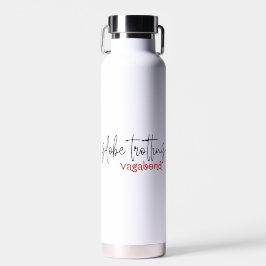 Globe Trotting Vagabond Water Flasche