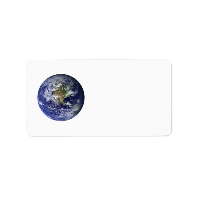 Globe West Adressaufkleber (Vorne)