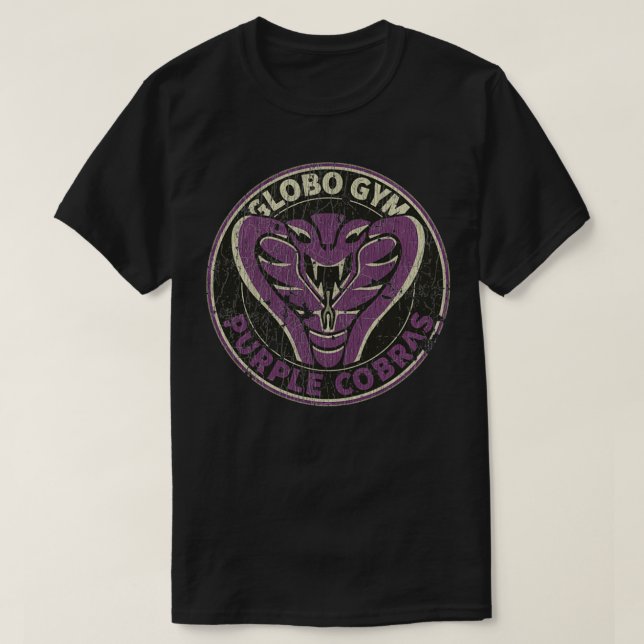 Globo Gym Purple Cobras 1  T-Shirt (Design vorne)