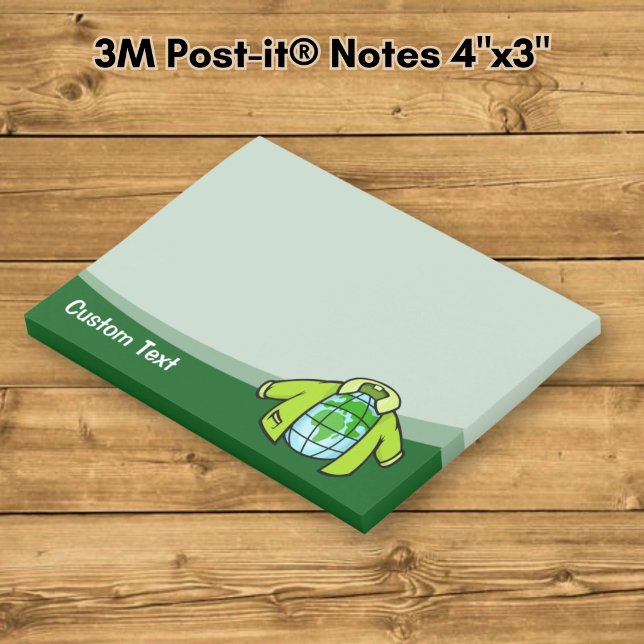 Globus Jacke Post-it Klebezettel (Von Creator hochgeladen)