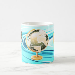 Globus Kaffeetasse