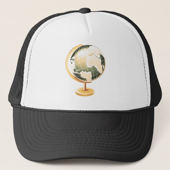 Globus Truckerkappe (Vorderseite)