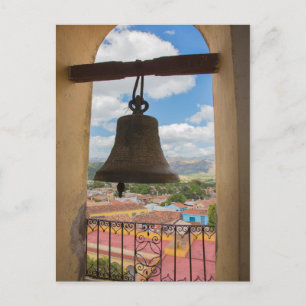 Glocke in einem Kirchturm, Kuba Postkarte