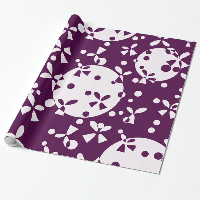 Glocken Geschenkpapier (Ungerollt)