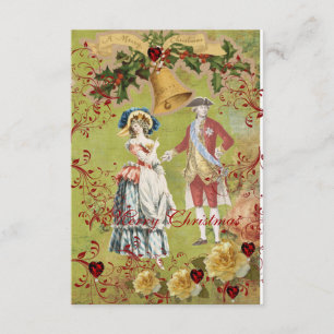 Glocken - Weihnachtskarten Einladung