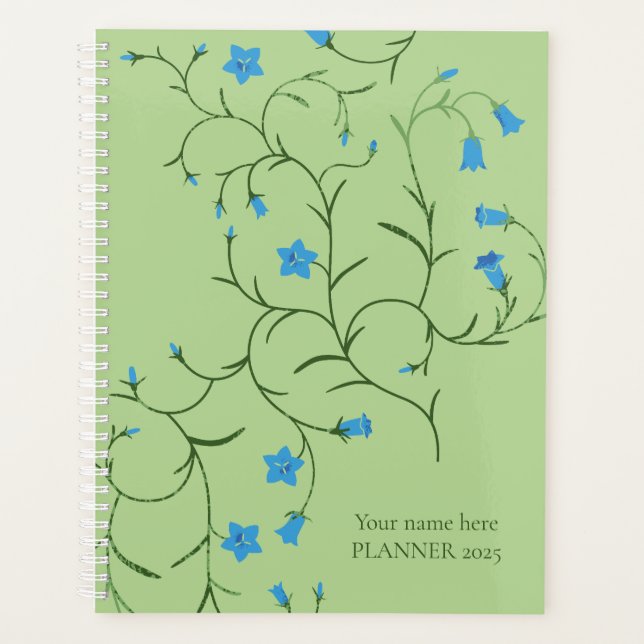 Glockenblumen Planer (Vorderseite)