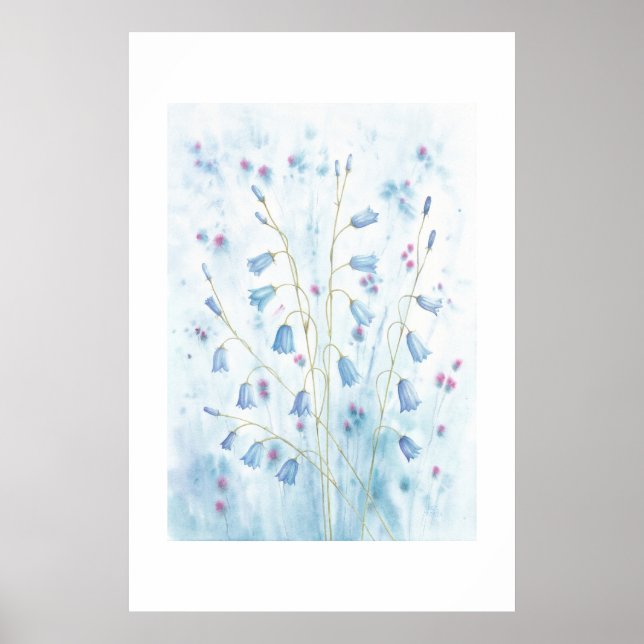 Glockenblumen Poster (Vorne)