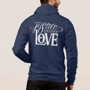 Glockenhaken ohne Gerechtigkeits-Marine Hoodie