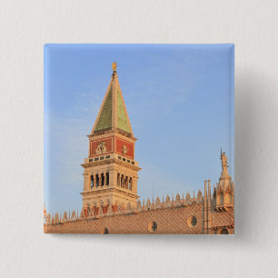 Glockenturm, Piazza San Marco, Venedig Button