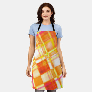 Gloden Shiny Tartan Kariert, Muster Schürze