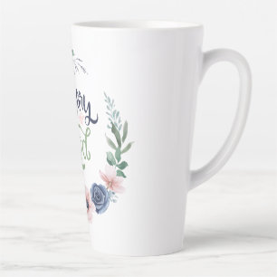 Gloire à Dieu La Bible inspire foi Latte Mug