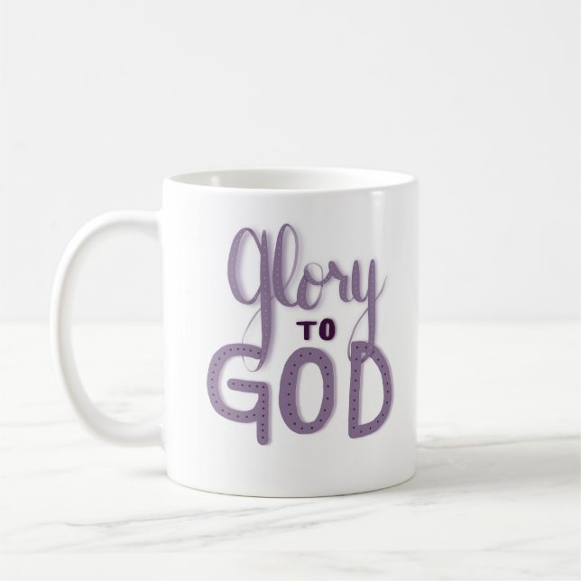 Gloire à Dieu Mug (Gauche)
